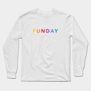 Colorful Funday Long Sleeve T-Shirt